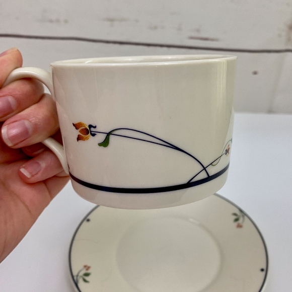 Vintage | Gorham China Teacup and Saucer - Picture 6 of 8